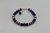 Armband „Der Liebe des Herzens“ aus Edelsteinen Amethyst, Rubin